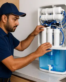 Home RO water purifier installation and repair service